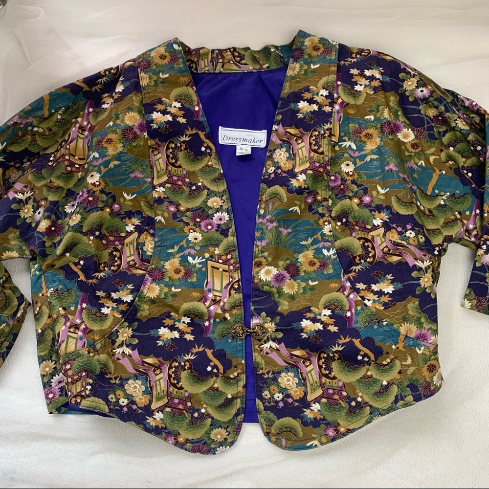 Japanese Print Jacket Size Small